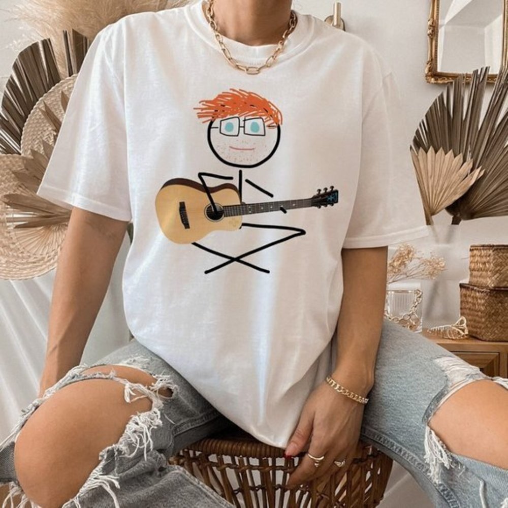 Ed Sheeran Mathematics Tour Concert Music Fan Unisex T-Shirt